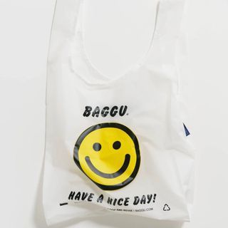 [onhand] BAGGU Standard Reusable Bag in Thank You Happy