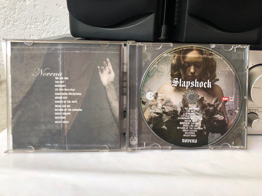 OPM CD Slapshock Novena (Category: CDs & DVDs) located in Paranaque City. Submitted by rookie33 (Listing ID 1301146072, Image 3). Description: location- Paranaque Gcash.