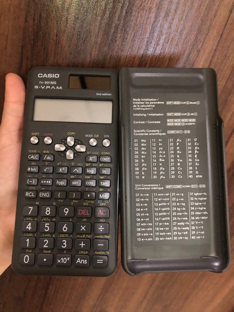 Original Casio fx-991MS (Scientific Calculator) (Category: Other Gadgets) located in Candon. Submitted by maenggg (Listing ID 1301192685, Image 2). Description: -never been used -without box (nawala) Payment method- GCASH (payment first policy) Shipping fee should be shouldered by the buyer.