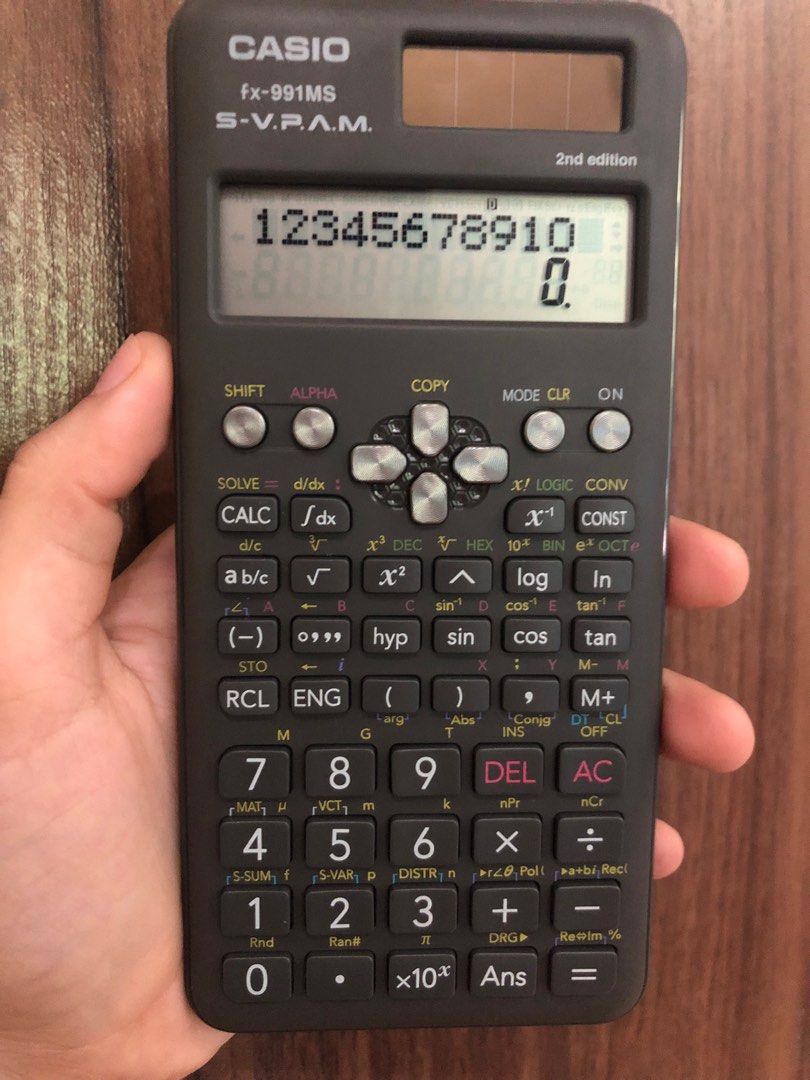 Original Casio fx-991MS (Scientific Calculator) (Category: Other Gadgets) located in Candon. Submitted by maenggg (Listing ID 1301192685, Image 1). Description: -never been used -without box (nawala) Payment method- GCASH (payment first policy) Shipping fee should be shouldered by the buyer.