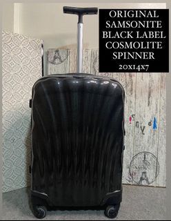 ORIGINAL SAMSONITE BLACK LABEL COSMOLITE SPINNER MADE IN EUROPE SMALL,HAND CARRY CABIN