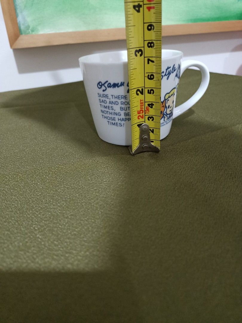 Osamu goods mug (Category: Coffee & Tea Tableware) located in Mandaluyong City. Submitted by diynanay (Listing ID 1301161934, Image 3). Description: Osamu Goods mug from Japan. design used by Mister Donuts Japan. unused..