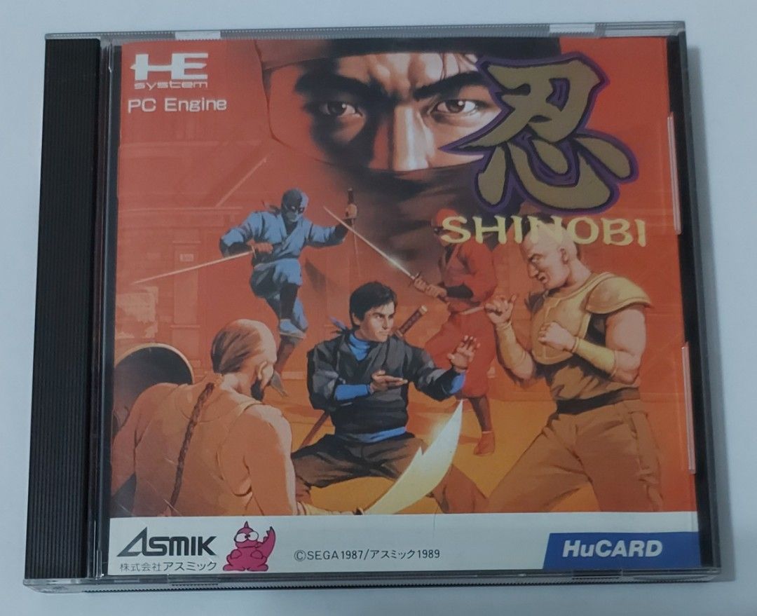 PCE]忍 SHINOBI(Huカード)(19891208) - テレビゲーム