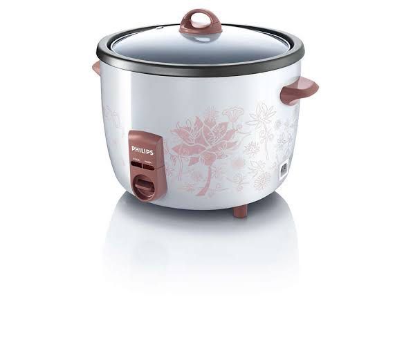 Philips Rice Cooker hd4718 (Category: Cookers) located in Manila. Submitted by brandeditems4less (Listing ID 1301298639, Image 1). Description: Design specifications 15 cups Materials of main body body-metal; lid-glass Color(s) white w/lotus Weight appliance 3.7 kg Weight (incl. packaging) 4.7 kg.