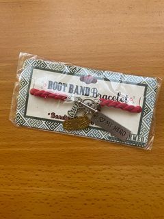 Pink Army Boot Band Charm Bracelet