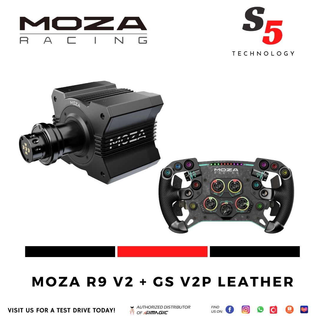 PM FOR BEST PRICE - Moza R9 wheelset + GS formula wheel bundle / moza ...