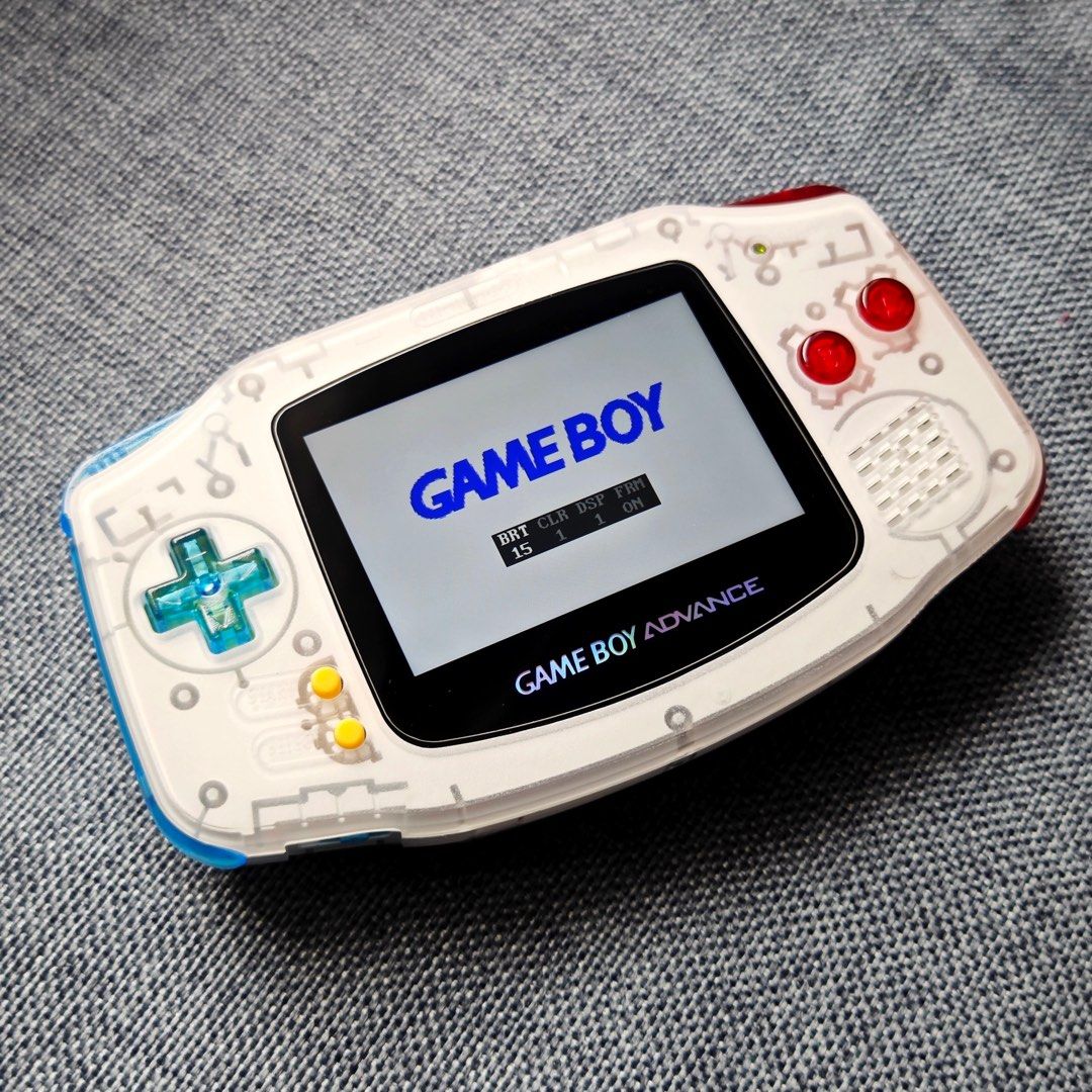 🔥PO🥵 Custom built Gameboy advance sp gba color nintendo retro