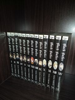Preloved Manga Set - Black Butler Volumes 1-11, 13 & 14