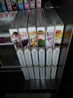 Preloved Manga Set - The Royal Tutor Volumes 1 to 6