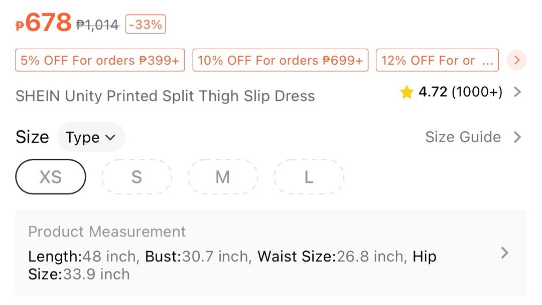 Printed Dress (Category: Dresses) located in Quezon City. Submitted by shandre10 (Listing ID 1301286212, Image 2). Description: * RFS: Decluttering * NO REPLY = SOLD * Slightly Negotiable * PM for more pics.