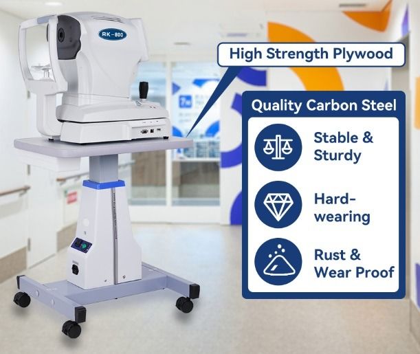 Ready Ophthalmic Lifting Motorized Electric Eye Check Table Test Lift ...