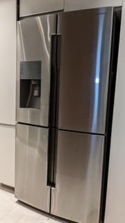 Samsung RF32FMQDBSR 4-Door Refrigerator with Convertible Zone, 32 Cubic Feet