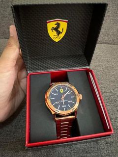 Scuderia Ferrari Sf Basics Analog Black Dial Men's Watch-0830816