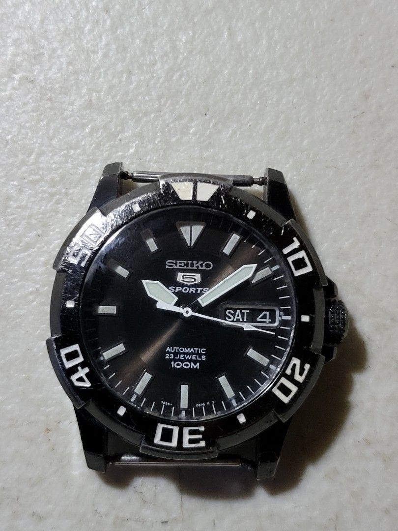 Seiko Starfish SNZJ41 7S36-05A0 Automatic (Category: Men's Watches) located in Iloilo. Submitted by KCY_Timepieces (Listing ID 1301246827, Image 1). Description: *KINDLY READ* This is a USED watch -Timepieces posted are used and show light to heavy signs of usage -Timepieces are not serviced and may underperform to your expectations -For Watches classified under Well-Used or Heavily Used, unwarranted conditions may arise. -Accuracy of the watches