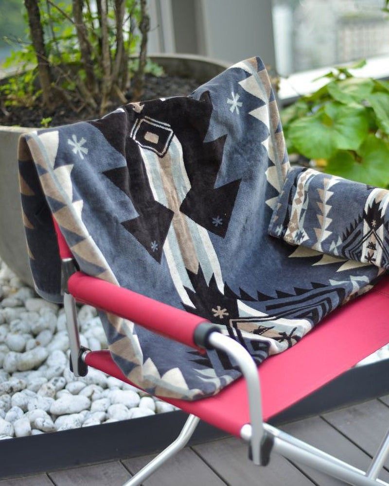 Snow Peak X Pendleton Towel Blanket Furniture Home Living Outdoor Furniture on Carousell