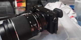 Sony a6300+50mm-200mm f4+ 7artisans 25mm f1. 8 + tamron 70-150mm tele macro lens +   bat and charger