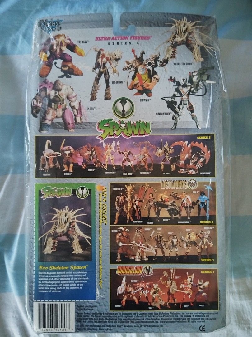 SPAWN - EXO skeleton Spawn (Category: Figurines & Statues) located in Nabunturan. Submitted by rollingon22 (Listing ID 1301210153, Image 2). Description: sealed. wrapped in plastic WYSIWYG.