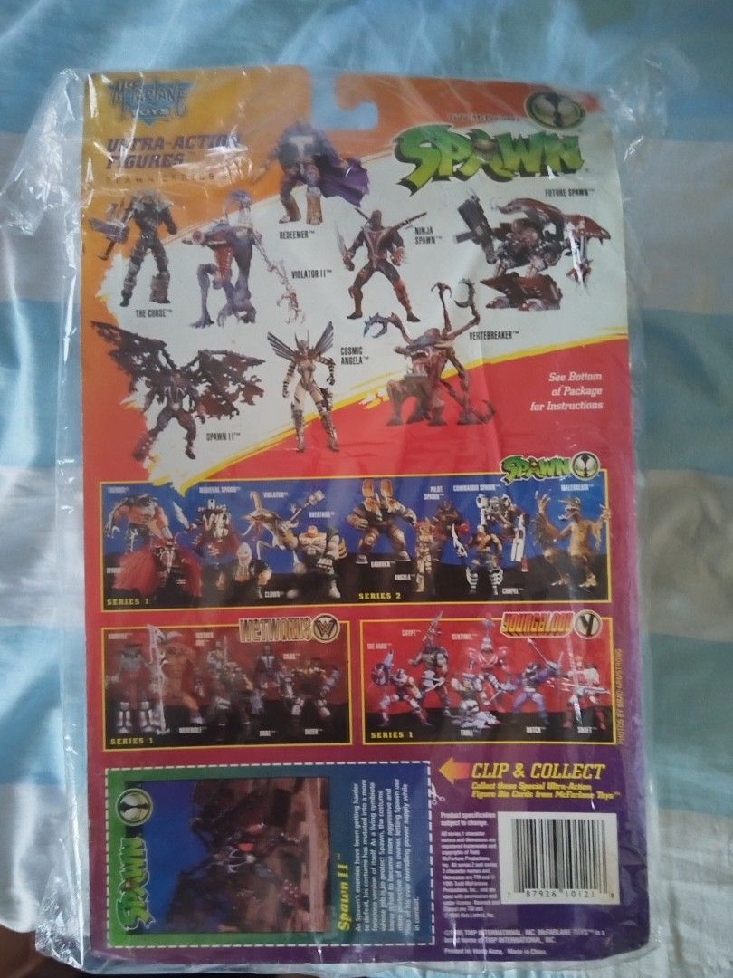 Spawn - SPAWN II (Category: Figurines & Statues) located in Nabunturan. Submitted by rollingon22 (Listing ID 1301209418, Image 2). Description: sealed, wrapped in plastic, box 9/10 WYSIWYG.