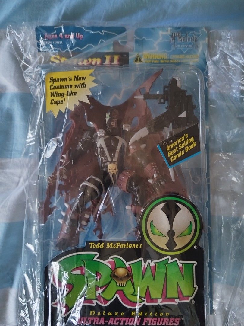 Spawn - SPAWN II (Category: Figurines & Statues) located in Nabunturan. Submitted by rollingon22 (Listing ID 1301209418, Image 1). Description: sealed, wrapped in plastic, box 9/10 WYSIWYG.