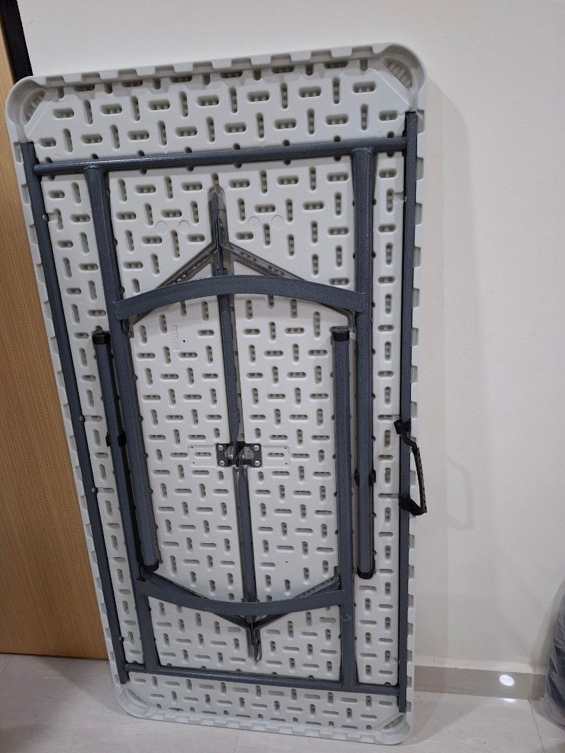 Study Table (Category: Tables & Sets) located in Singapore. Submitted by sherin72 (Listing ID 1301156947, Image 3). Description: Helping my brother to sell this table. in great condtion. as he used twice and been kept inside the storeroom. not in use. so he wanted to sell it. L220cm W62cm H74cm. self collection at blk 109 serangoon north Ave 1 void deck. if delivery pls top up $10 delivery fee. thanks for viewing..