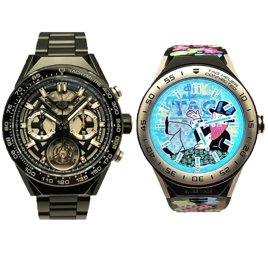Tag heuer dual display watch shop
