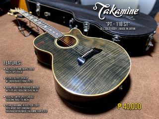 Takamine PT-118 ST Arch Body Guitar