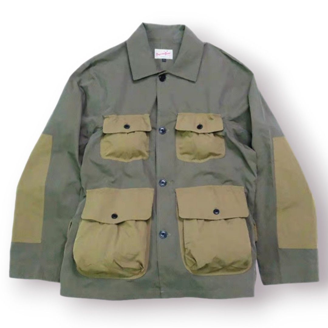 Takayama Brand Multiple Pockets Military Coat, Men's Fashion ...