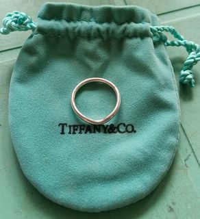 Tiffany and Co Elsa Peretti Curved Silver Ring