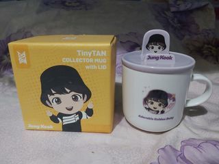 Tiny Tan Jungkook Collector Mug with Lid