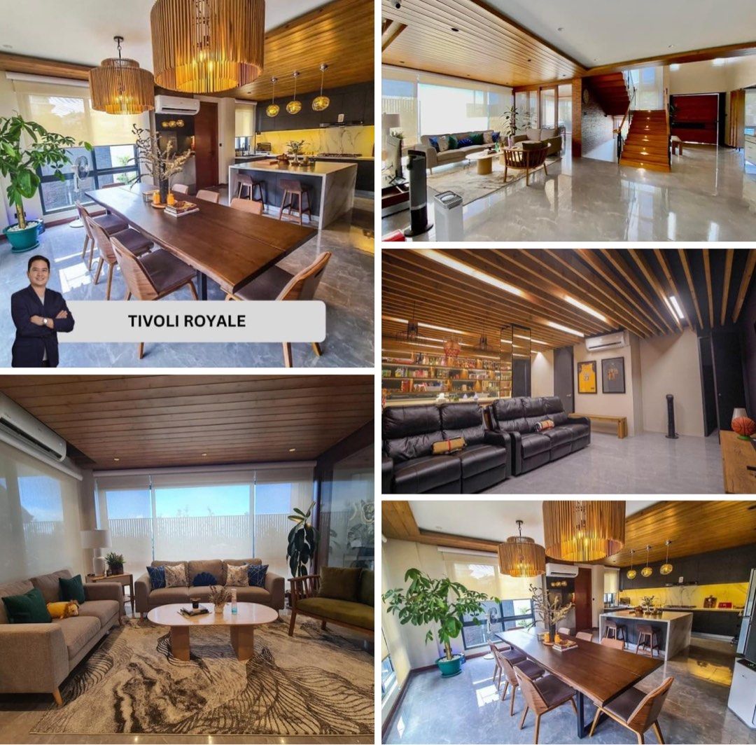Tivoli Royale Quezon City (Category: House & Lot) located in Taguig. Submitted by brokerhanstaneo_09178038728 (Listing ID 1301272136, Image 1). Description: House for sale Tivoli Royale Lot 364 sqm Floor area 850 sqm 4 bedroom with individual toilet and bath Masters bedroom with walk in closet Theater room / guest room with toilet and bath Maids & driver room with toilet and bath Jacuzzi Koi pond 4 car garage Price P110,000,000 Brokerhans Taneo 0