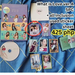 TWICE albums w/ official photocards & inclusions