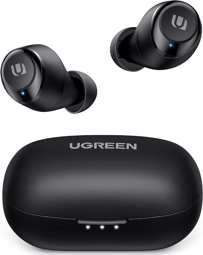 UGREEN HiTune Bluetooth Earbuds Wireless Earbuds with Microphone aptX HiFi Stereo in Ear Headphones CVC 8.0 Noise Cancelling Clear Calls Upgraded SuperBass Mode 27h Playtime Touch Control USB C Audio ...