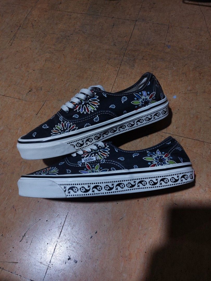 Vans Banda Mixed Print Canvas Midsole Men s Skate Shoes 26.5 cm Men s Fashion Footwear Sneakers on Carousell