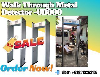 Walk Through Metal Detector - UB800