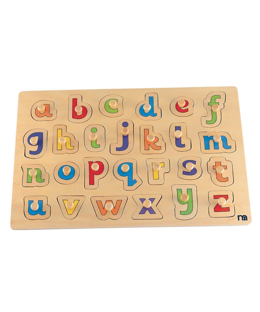 Wooden Alphabet Peg Puzzle from Mothercare, Hobbies Toys, Toys