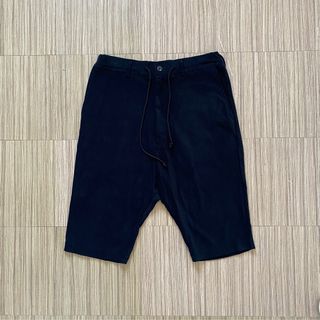 Yohji Yamamoto Pour Homme S/S19 Velour Sarouel Short Pants
