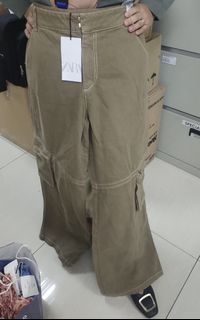 ZARA cargo cotton pants