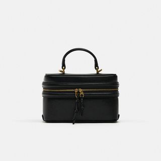 Zara Rigid Bag in Black SALE [ Pre-order from Japan ]