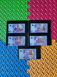 0 Euro (Zero Euro) Souvenir Banknotes