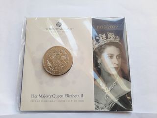 2022 UK £5 Memorial Coin