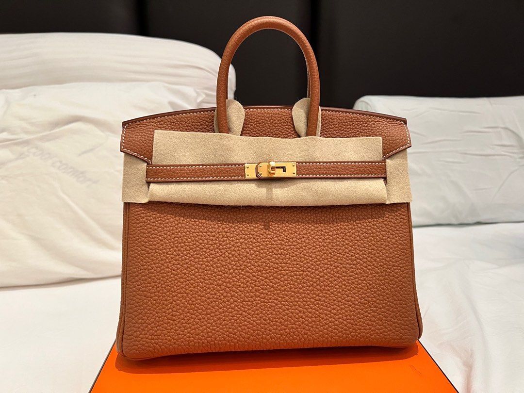 2024 Brand new Hermes Birkin 25 togo Gold GHW Luxury Bags Wallets on Carousell