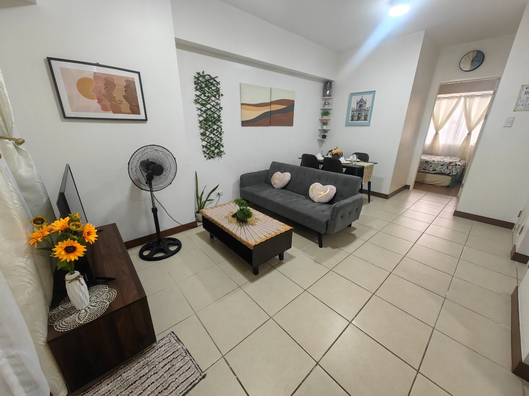 2bedroom 56sqm Fully Furnished Condo Unit for Rent in Cubao Quezon City