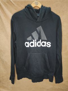 Adidas big logo hoodie