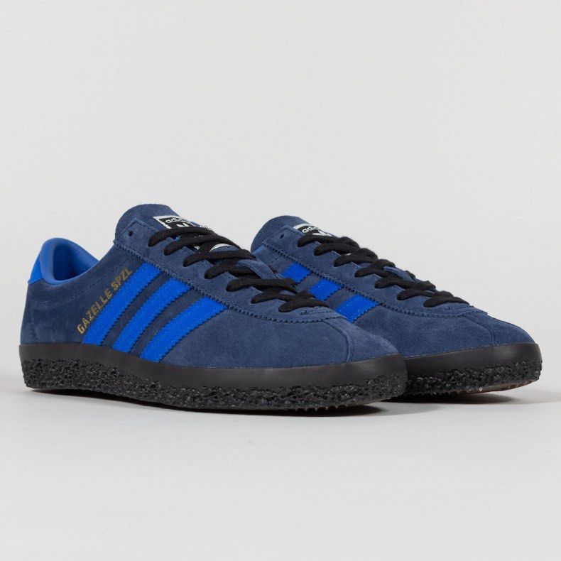 adidas gazelle silver green womens Adidas Gazelle SPZL "Night Indigo Blue"  ASAP VINTAGE