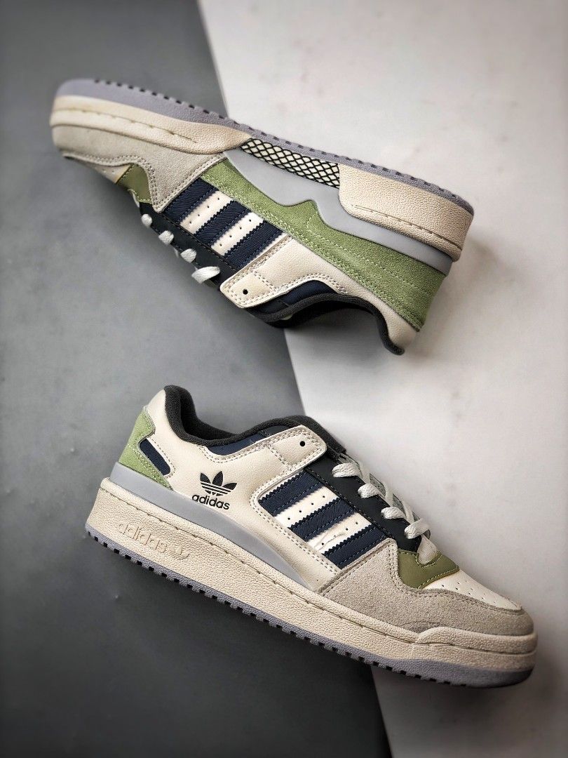 adidas originals forum 84 low crew green