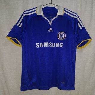 Adidas Samsung Chelsea FC Soccer/Football Jersey (Blue) Medium (Womens)  L22 x W18
