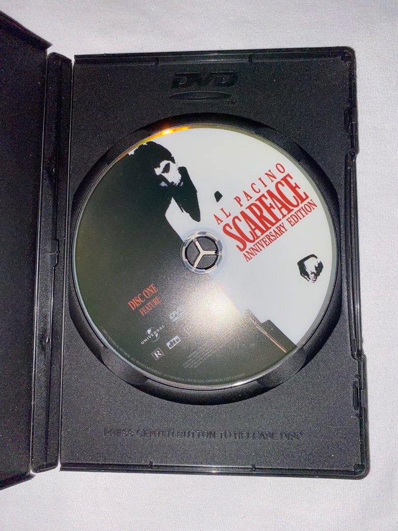 Al Pacino SCARFACE DVD/CD (Category: CDs & DVDs) located in Pasig City. Submitted by ys.laurentt (Listing ID 1304443080, Image 3). Description: .