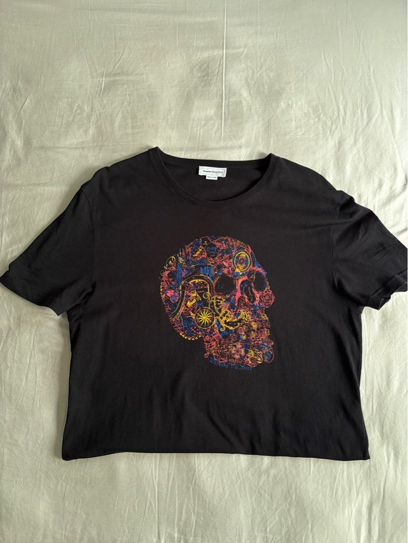 Alexander McQUEEN T shirt for sale Men s Fashion Tops Sets Tshirts Polo Shirts on Carousell