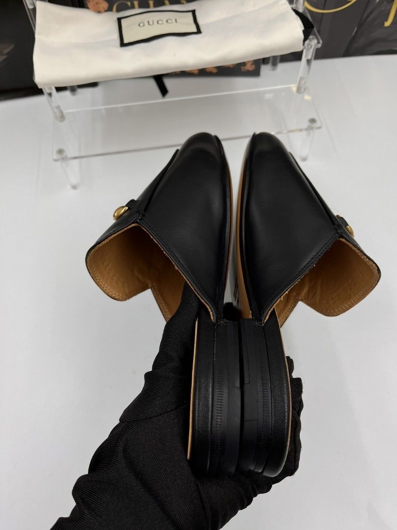 Authentic Gucci Mules Calfskin With Dustbag Cert and Box Size 40 Women s Fashion Footwear Loafers on Carousell