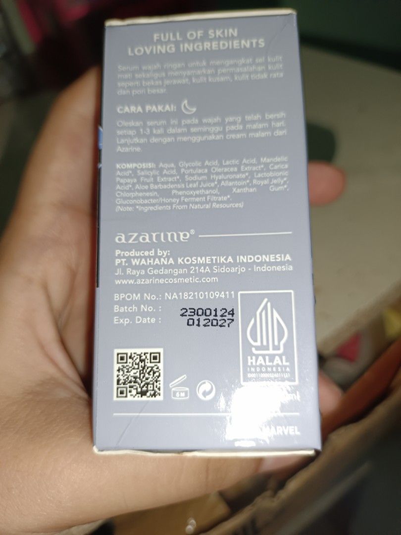 AZARINE AHA-BHA-PHA (BARU), Kesehatan & Kecantikan, Kulit, Sabun ...
